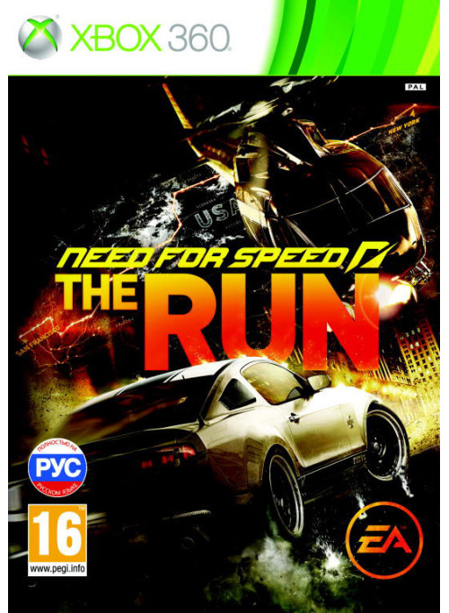 Need for Speed The Run Английская версия (Xbox 360)